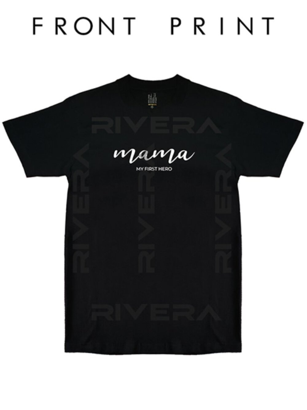 MAMA My First Hero Mama T-Shirt – Mother’s Day Gift for Mom, Cute Graphic Tee